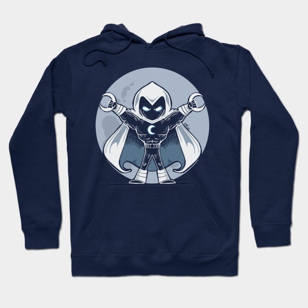 Good Knight Moon Hoodie by Dreamfalling Studios